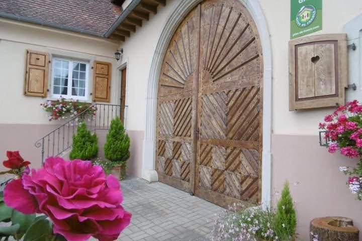 Gites Les Cocottes Zellwiller Exterior foto
