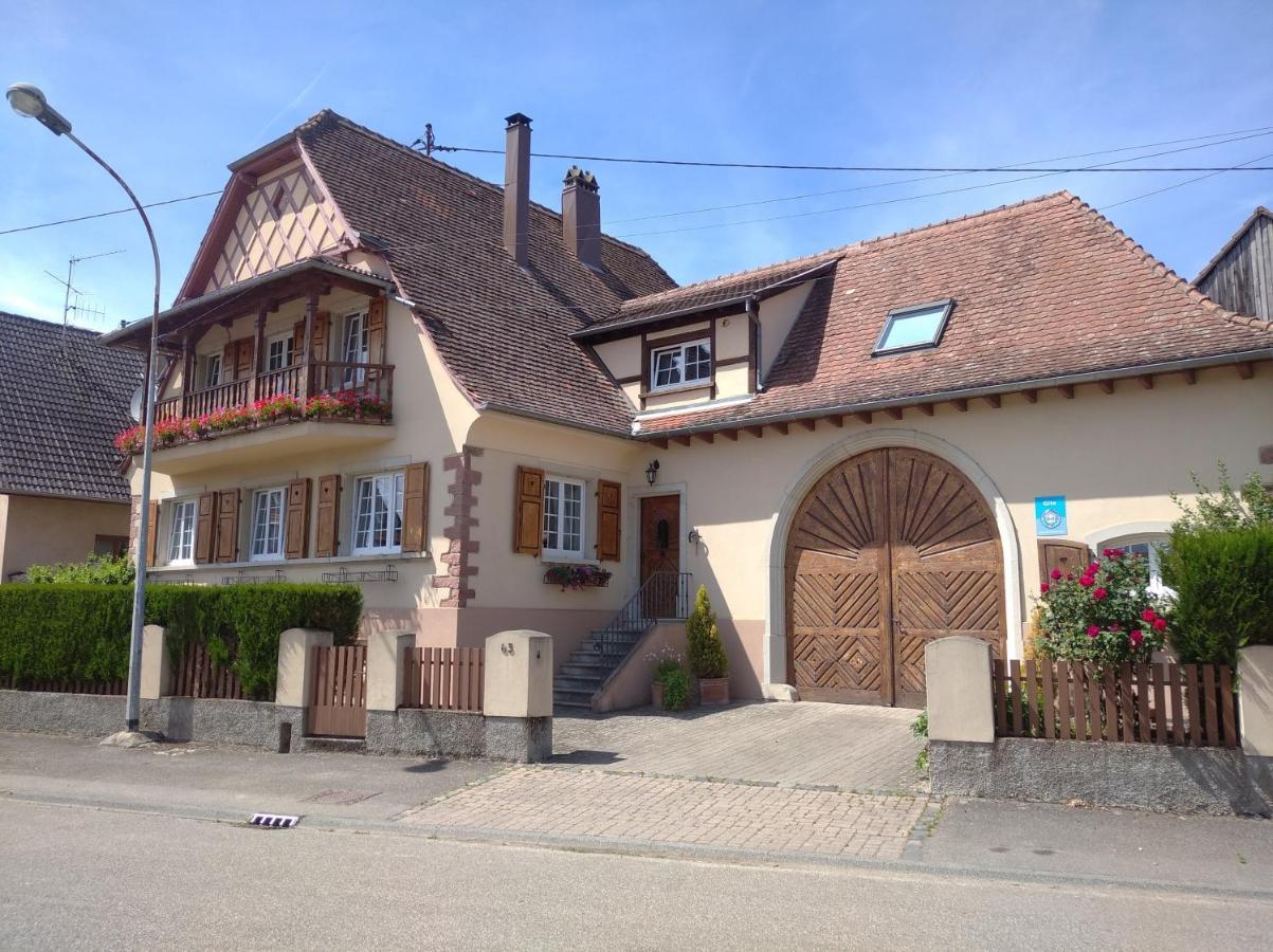 Gites Les Cocottes Zellwiller Exterior foto